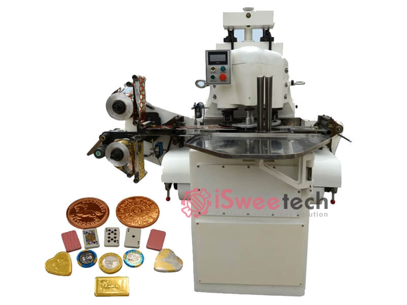 Chocolate Coin Wrapping Machine Chocolate Coin Wrapping Machine