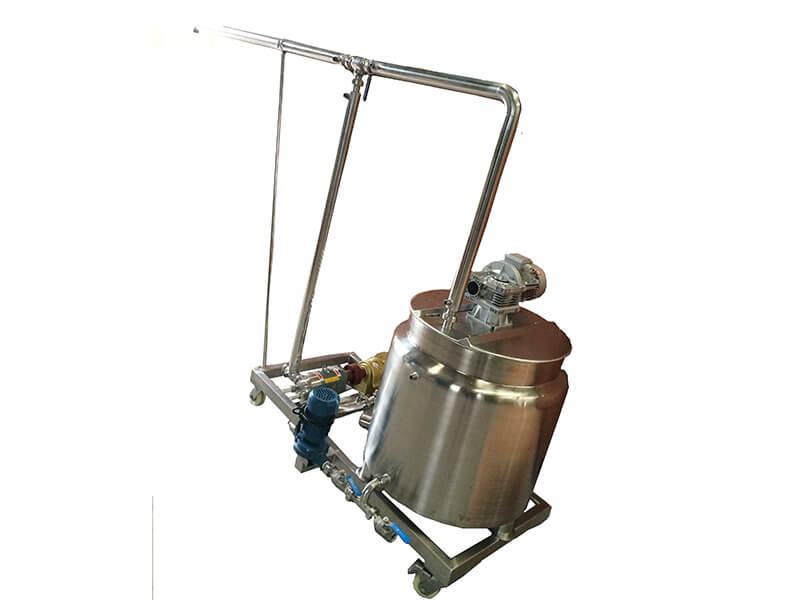 Chocolate Holding Tank And Pump, Pipes Chocolate Holding Tank And Pump, Pipes