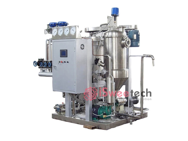 Continuous Flash Chamber Vacuum Cooker Continuous Flash Chamber Vacuum Cooker