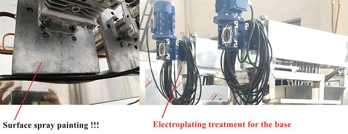 Surface spray painting Vs Electroplating treatment
