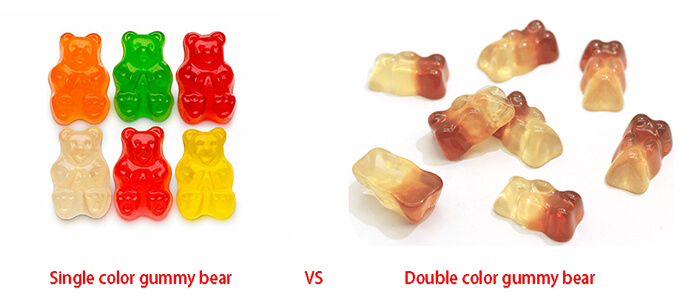 Gummy bear samples