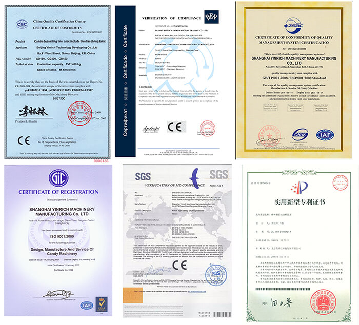 CE, SGS, ISO9001