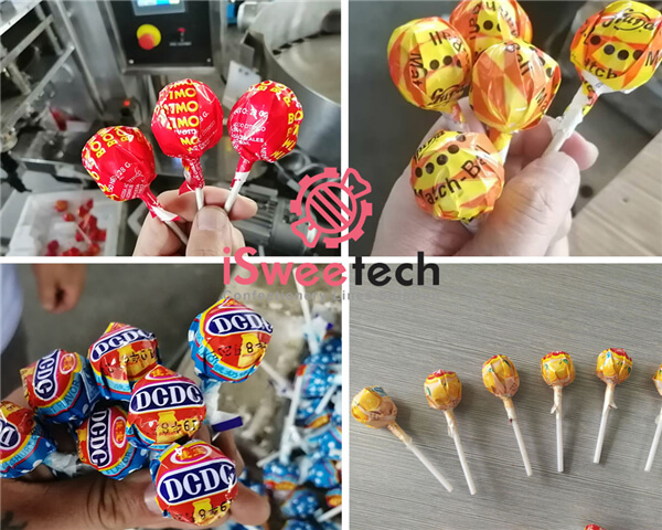 bunch wrapped lollipops