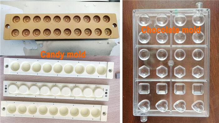 candy mold and chocolate mold