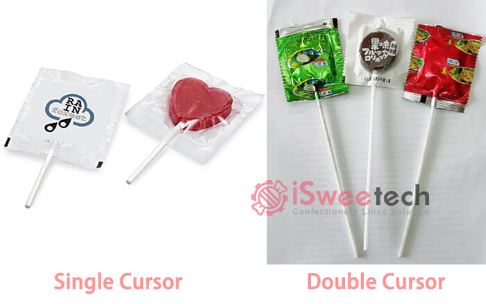 lollipop packing films with Cursor